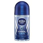 Promo Harga Nivea Men Deo Roll On Cool Kick 50 ml - Hypermart