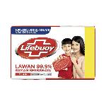 Promo Harga Lifebuoy Bar Soap Total 10 per 4 pcs 60 gr - Hypermart