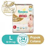 Promo Harga Pampers Premium Care Active Baby Pants L24 24 pcs - Hypermart