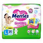 Promo Harga Merries Pants Good Skin L20 20 pcs - Hypermart