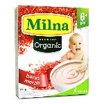Promo Harga MILNA Bubur Bayi Organic Beras Merah 120 gr - Hypermart