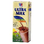 Promo Harga Ultra Milk Susu UHT Coklat 200 ml - Hypermart