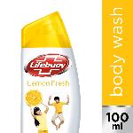 Promo Harga Lifebuoy Body Wash Lemon Fresh 100 ml - Hypermart